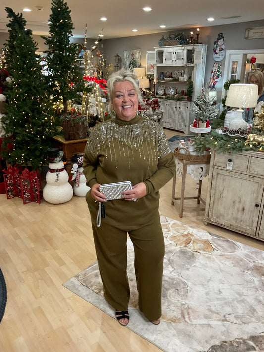 SWEATER/PANT SET (82595P