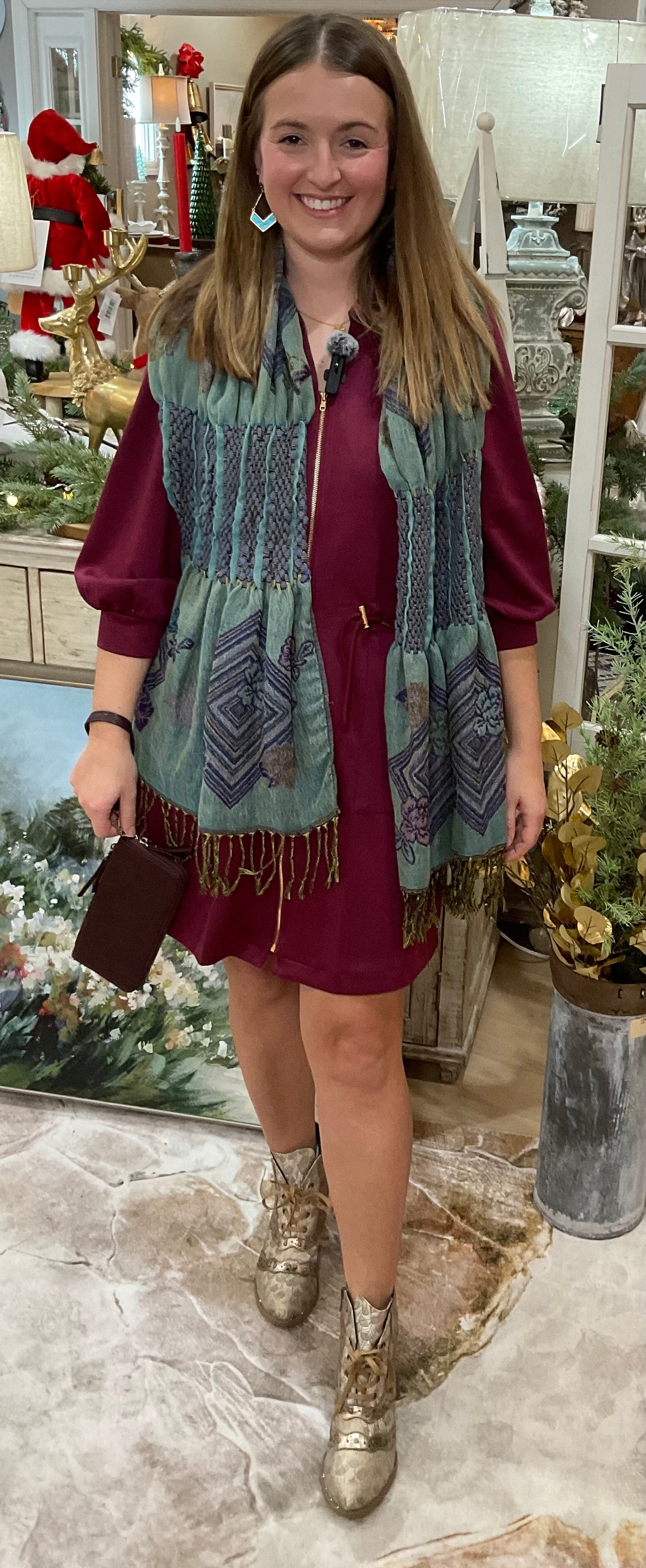 LUXEKNIT ZIP UP MINI DRESS