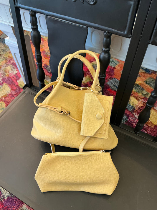 SMALL TOTE W/POUCH & CARD HOLDER