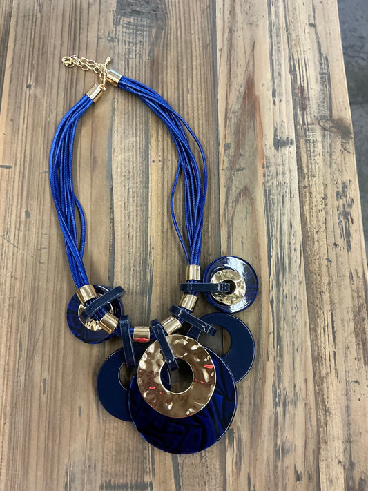 BLU W/ CORD & DISC NCK