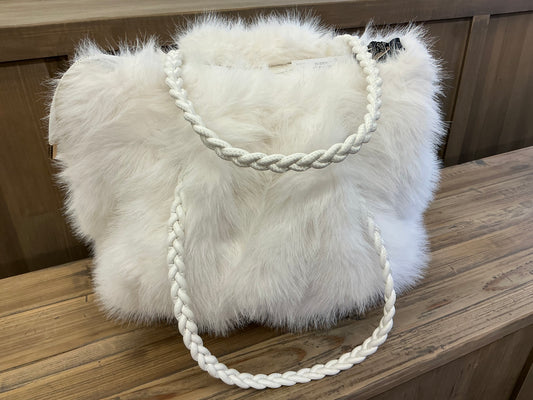 Priscilla Faux Fur Tote