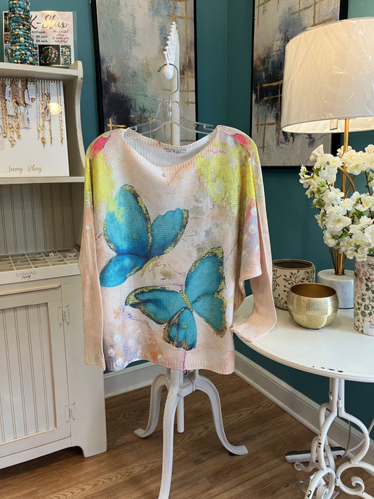 Butterfly Kisses Sweater