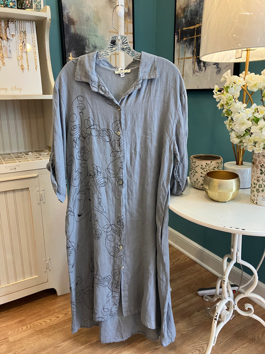 Denim dress