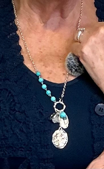 WESTERN CROSS CHARM NCK