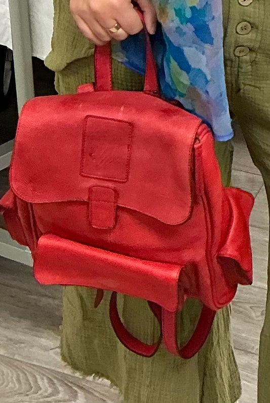 TELLURIDE LEATHER BACKPACK