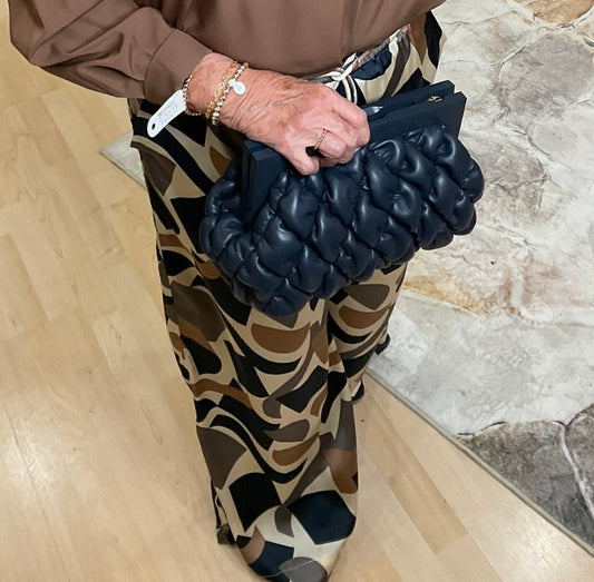 PRINT WIDE LEG PANT (FP12080