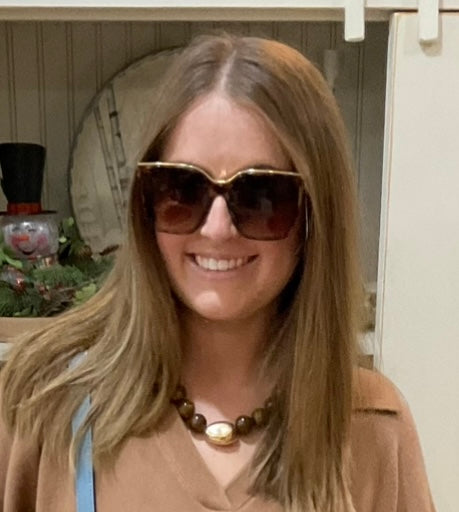 BROWN BEADED NECKLACE