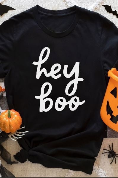 HEY BOO T/SHIRT(CN-L-C2522619)