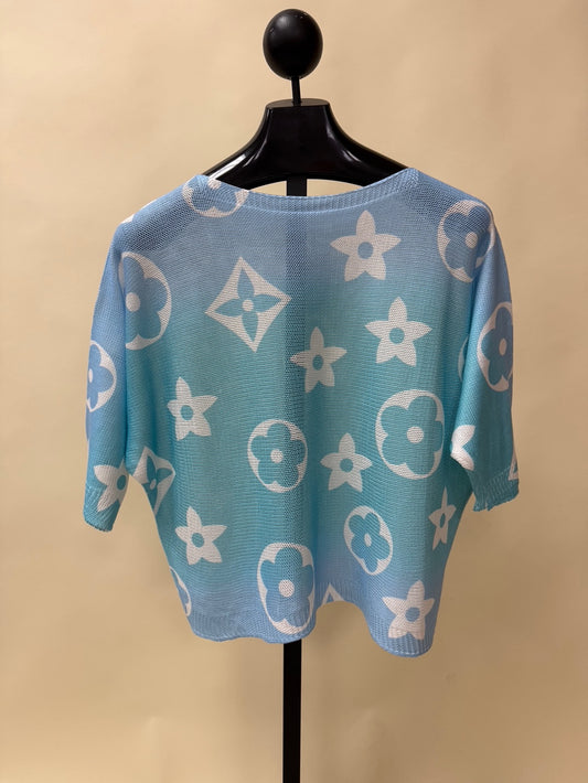 PRINT SWEATER LU01