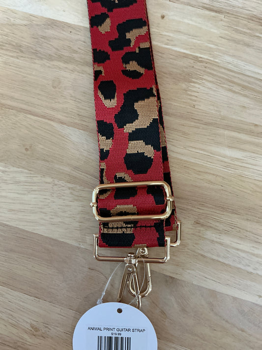 ANIMAL PRINT GUITAR STRAP
