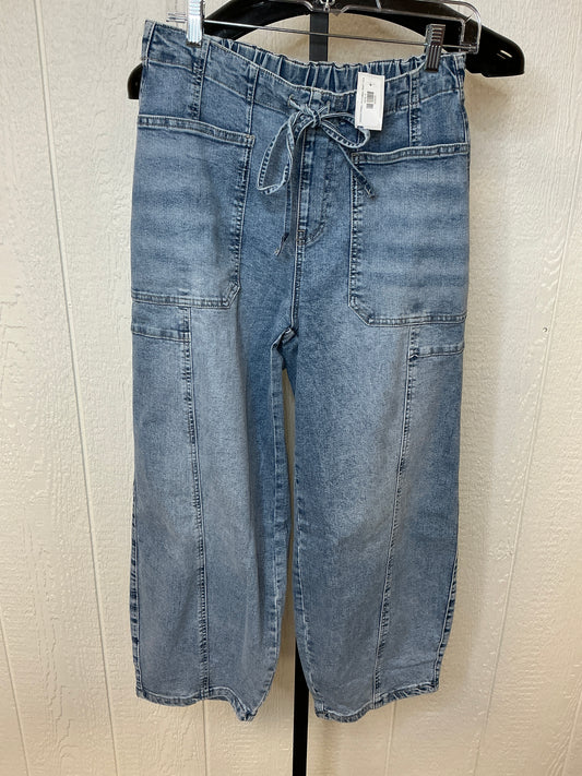 DRAWSTRING PAPERBAG WAIST JEAN