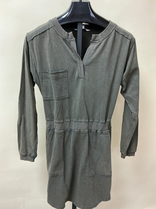 WASHED FRENCH TERRY DRESS(DD40063