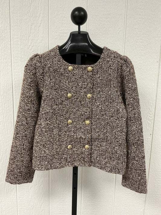 BROWN TWEED JKT (36044
