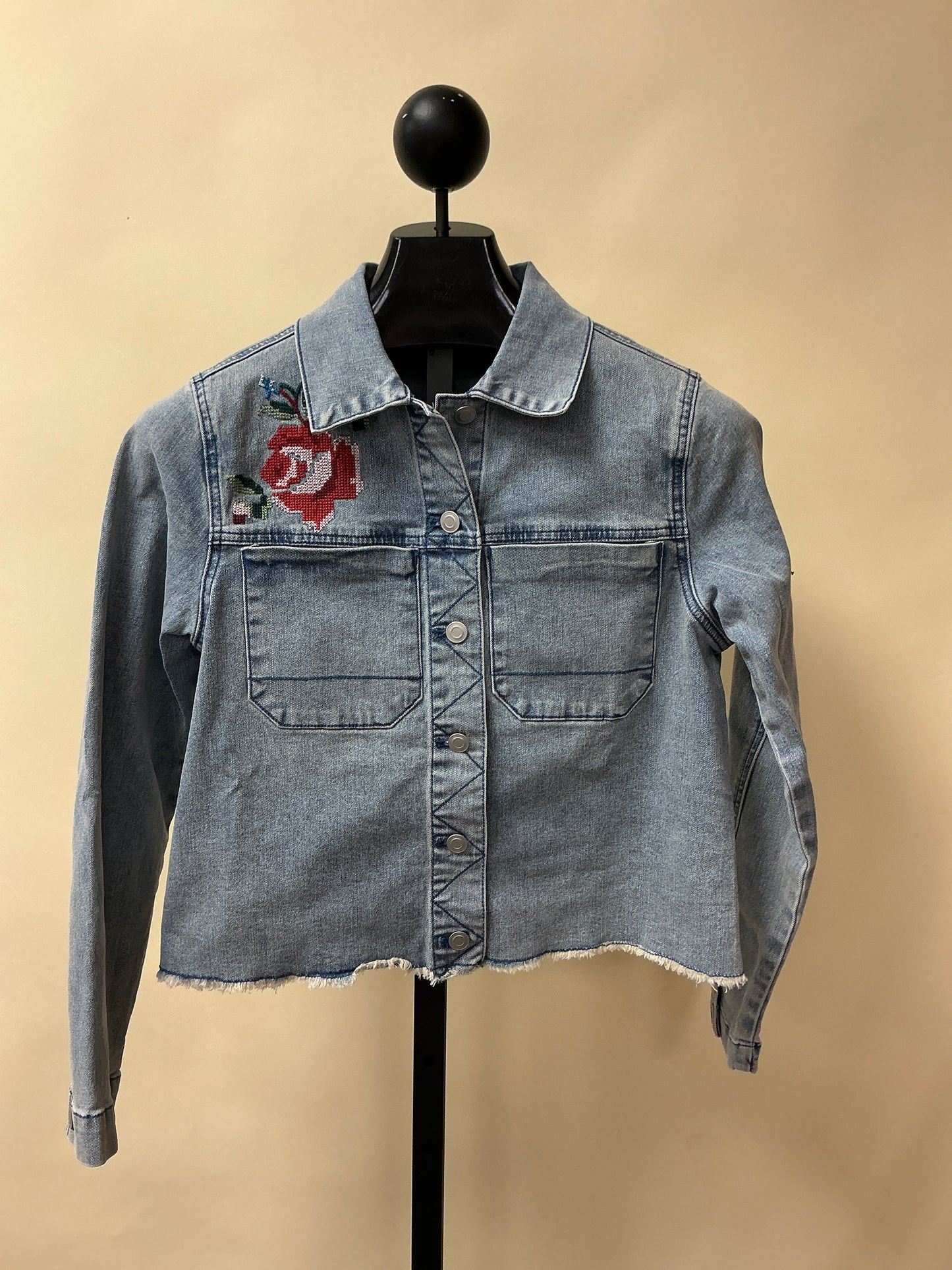 EMB DENIM JKT