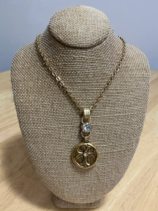 CROSS WITH SWAROVSKI CRYSTAL