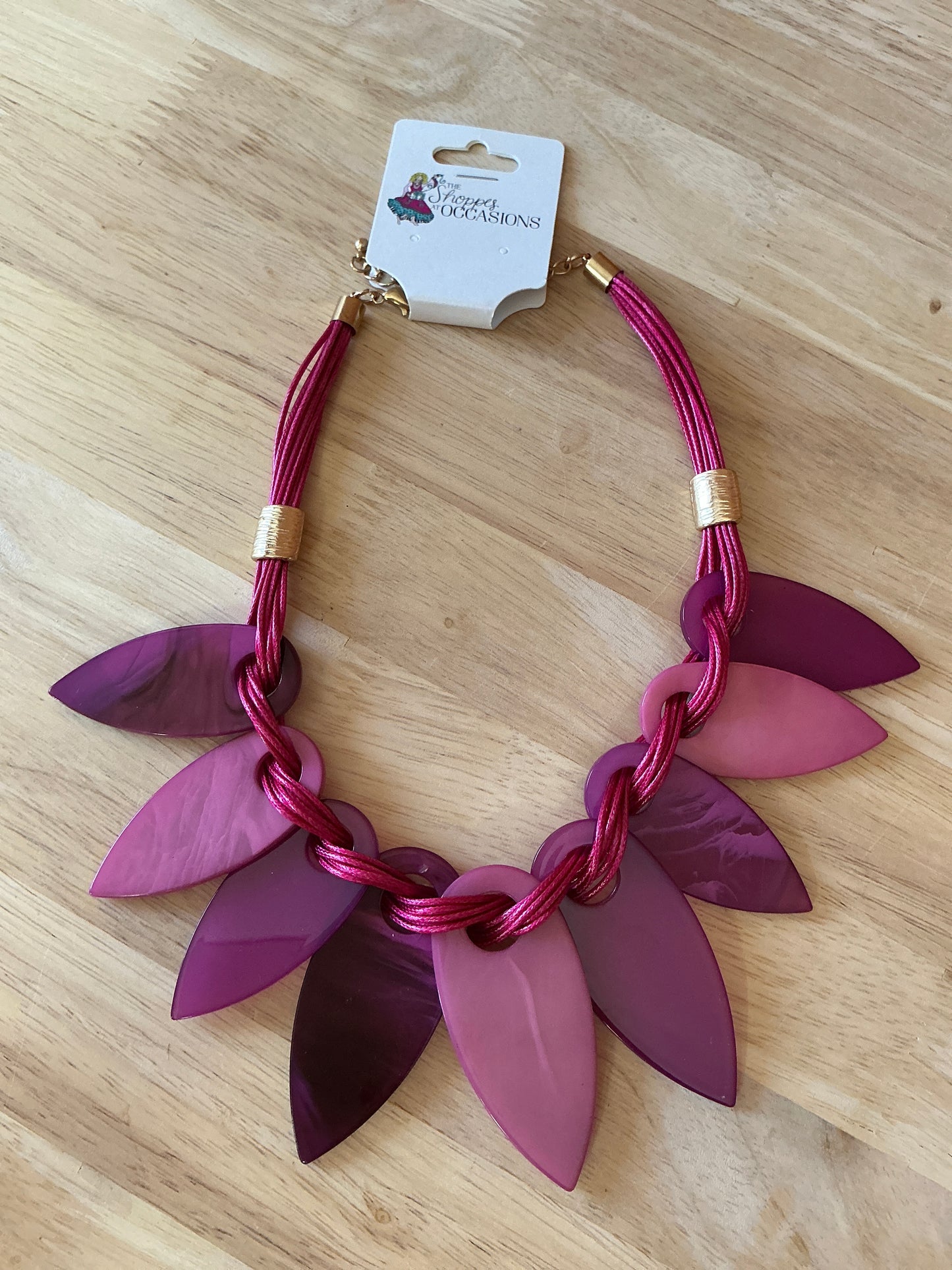 NECKLACE - PINK MULTI