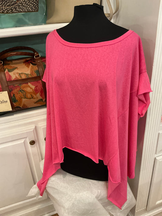 JERSEY KNIT OVRSIZED TEE (DET32753