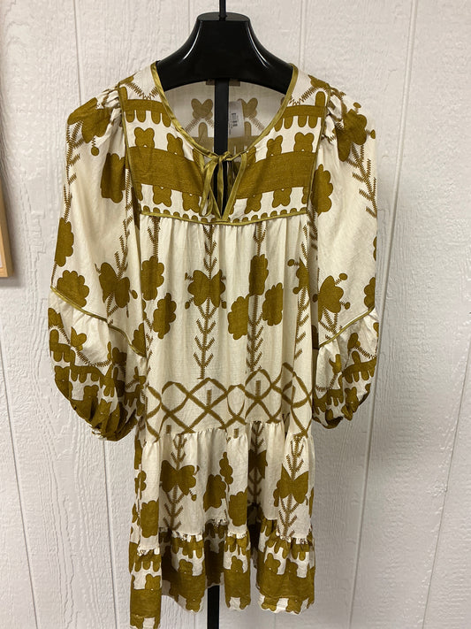 TRIBAL PRINT DRESS(TAS88699