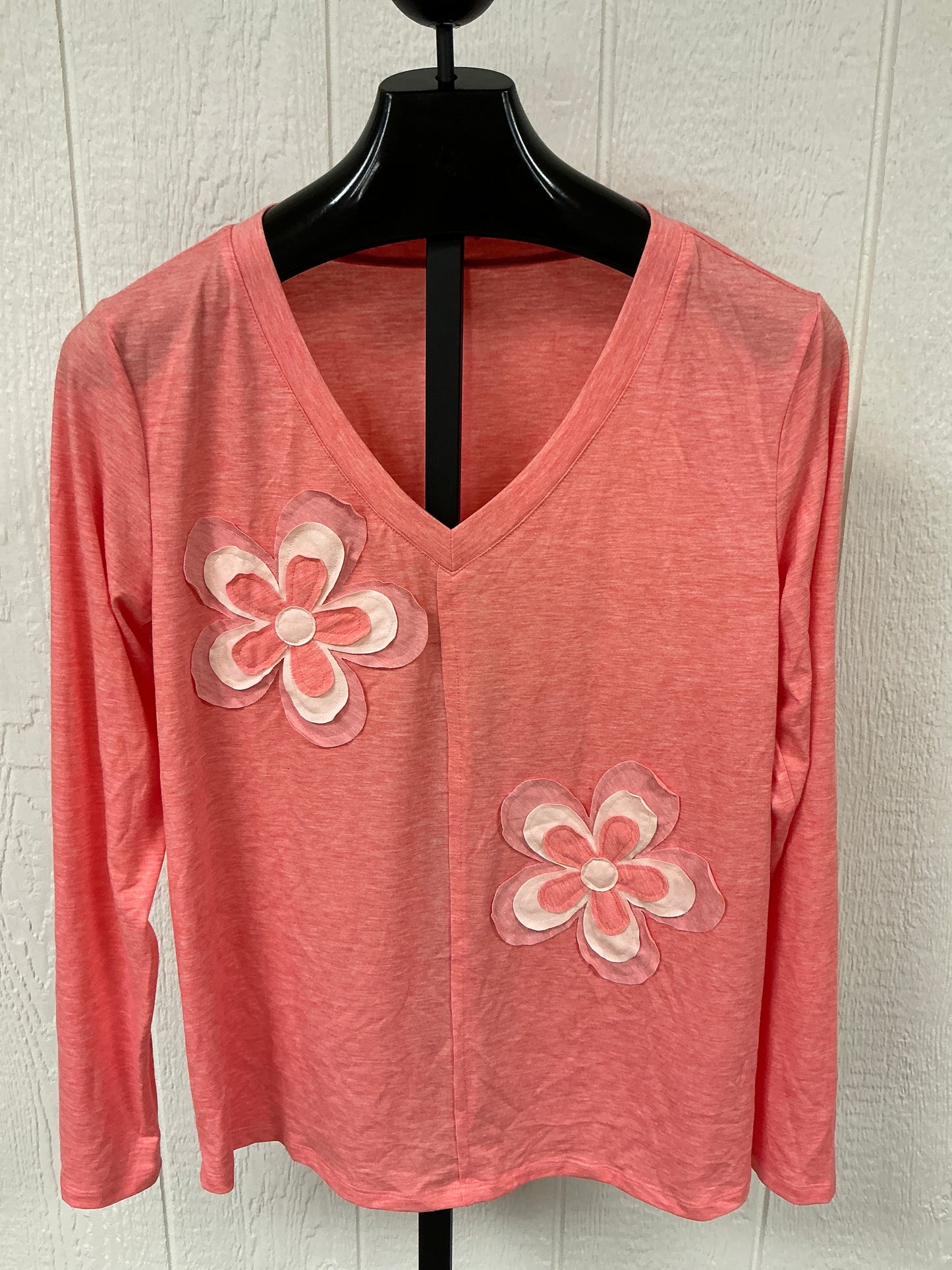 FLORAL PATCHWORK LONG SLV