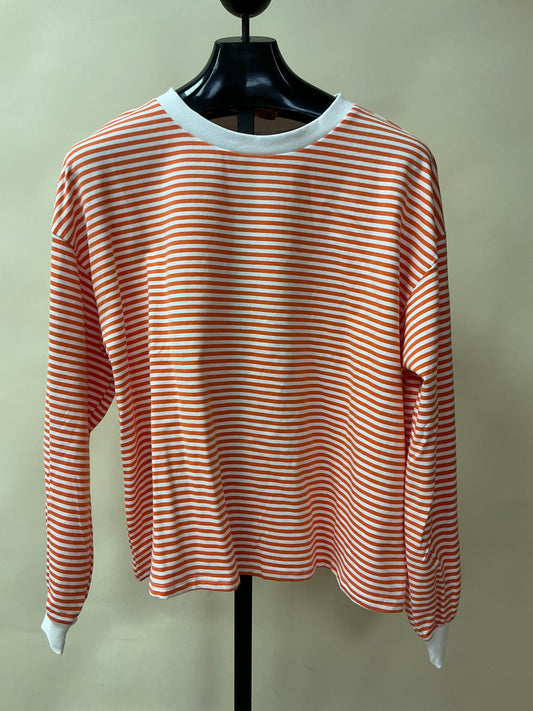FRENCH TERRY STRIPE PULLOVER(IP9107