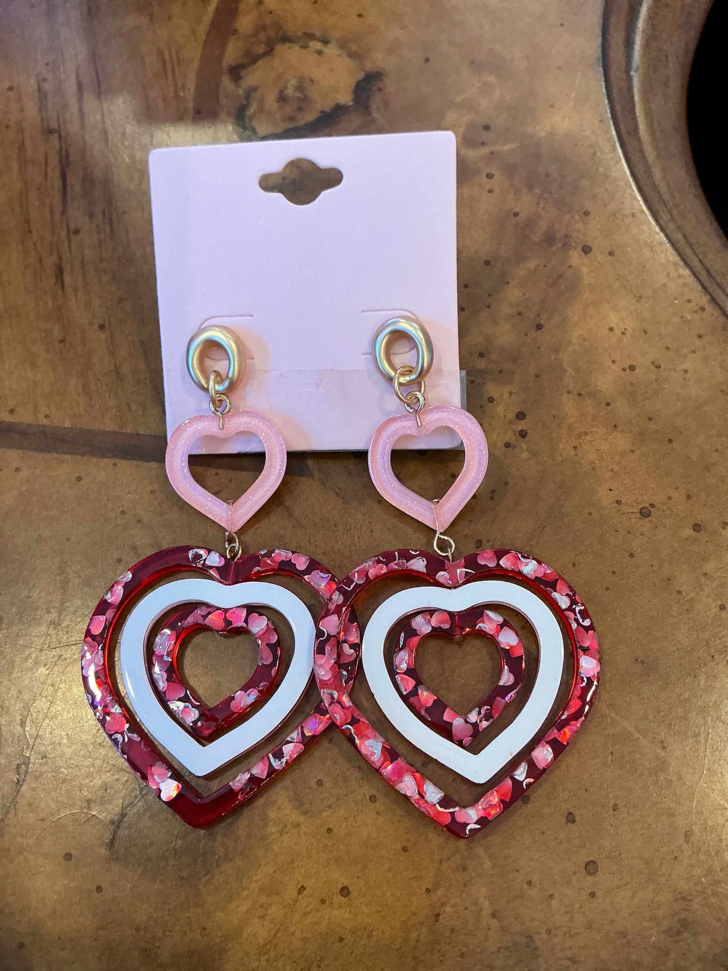 VALENTINE’S HEART EARRINGS