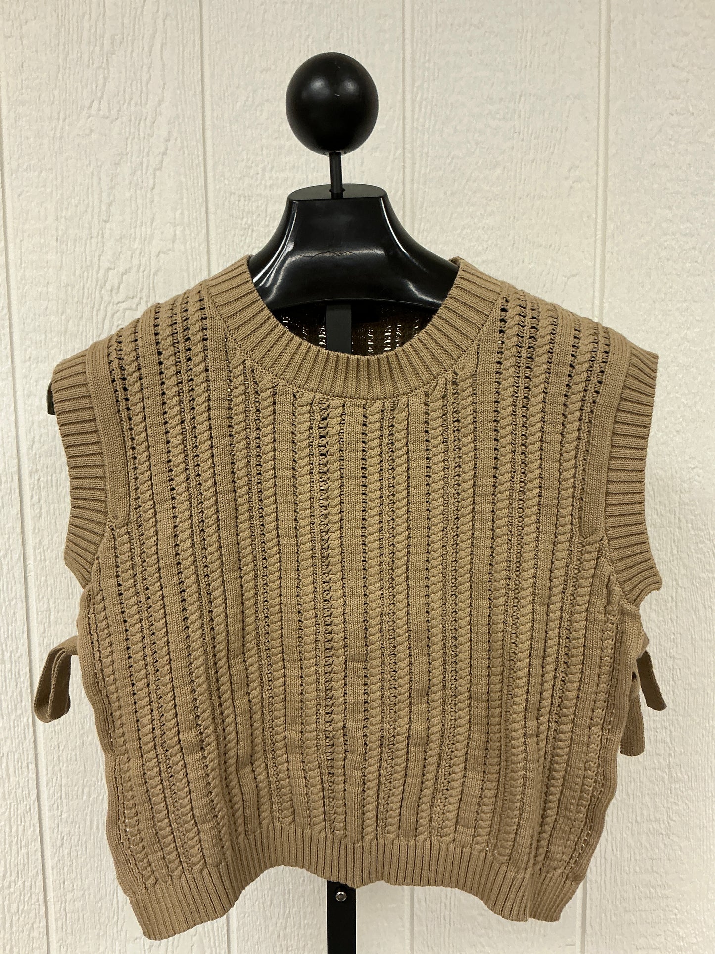 SIDE TIE SWEATER VEST (OSW1068