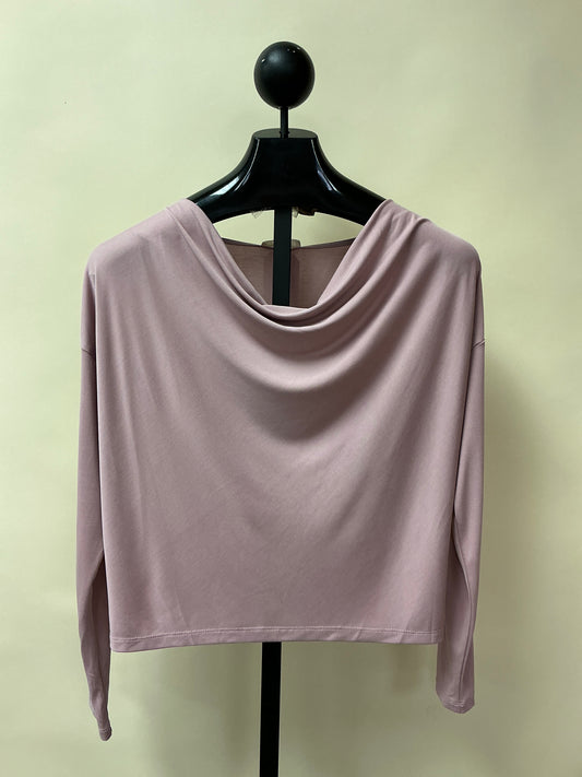 COWL NECK LUXE BLOUSE-PP