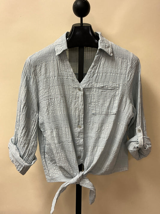 COTTON JACQUARD TOP