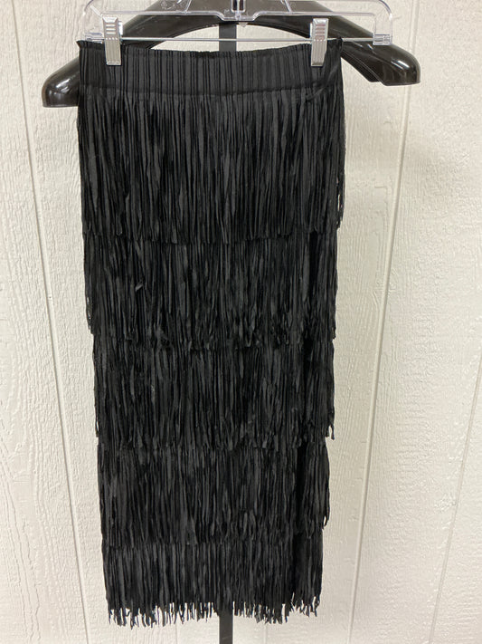 POLY FRINGE SKIRT