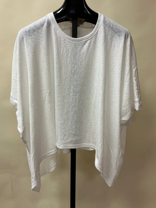 SHORT SLV WHITE PULLOVER