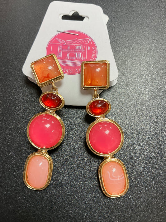 MULTI PINK/CORAL EAR