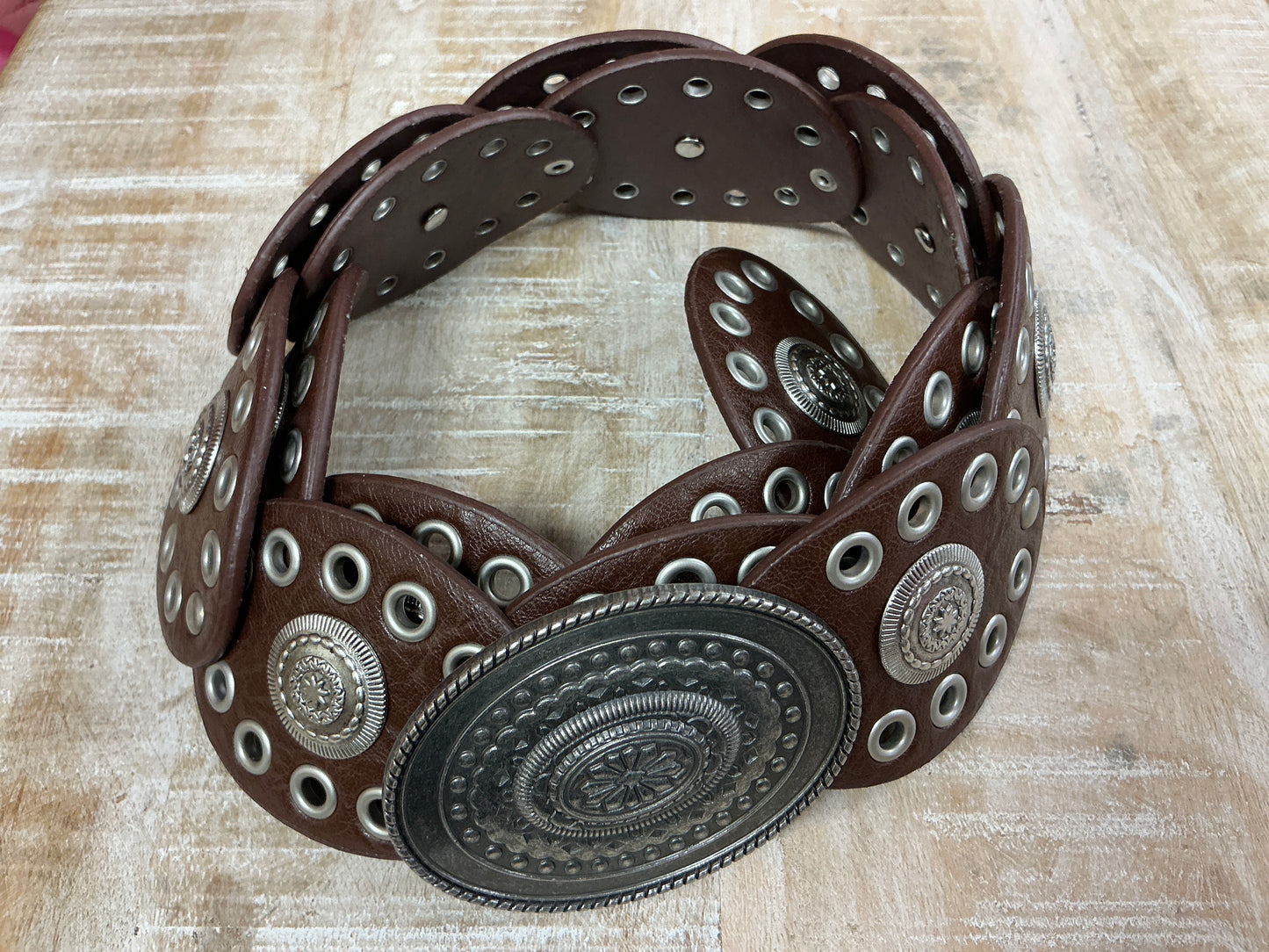 ONYX OVAL WESTERN BELT