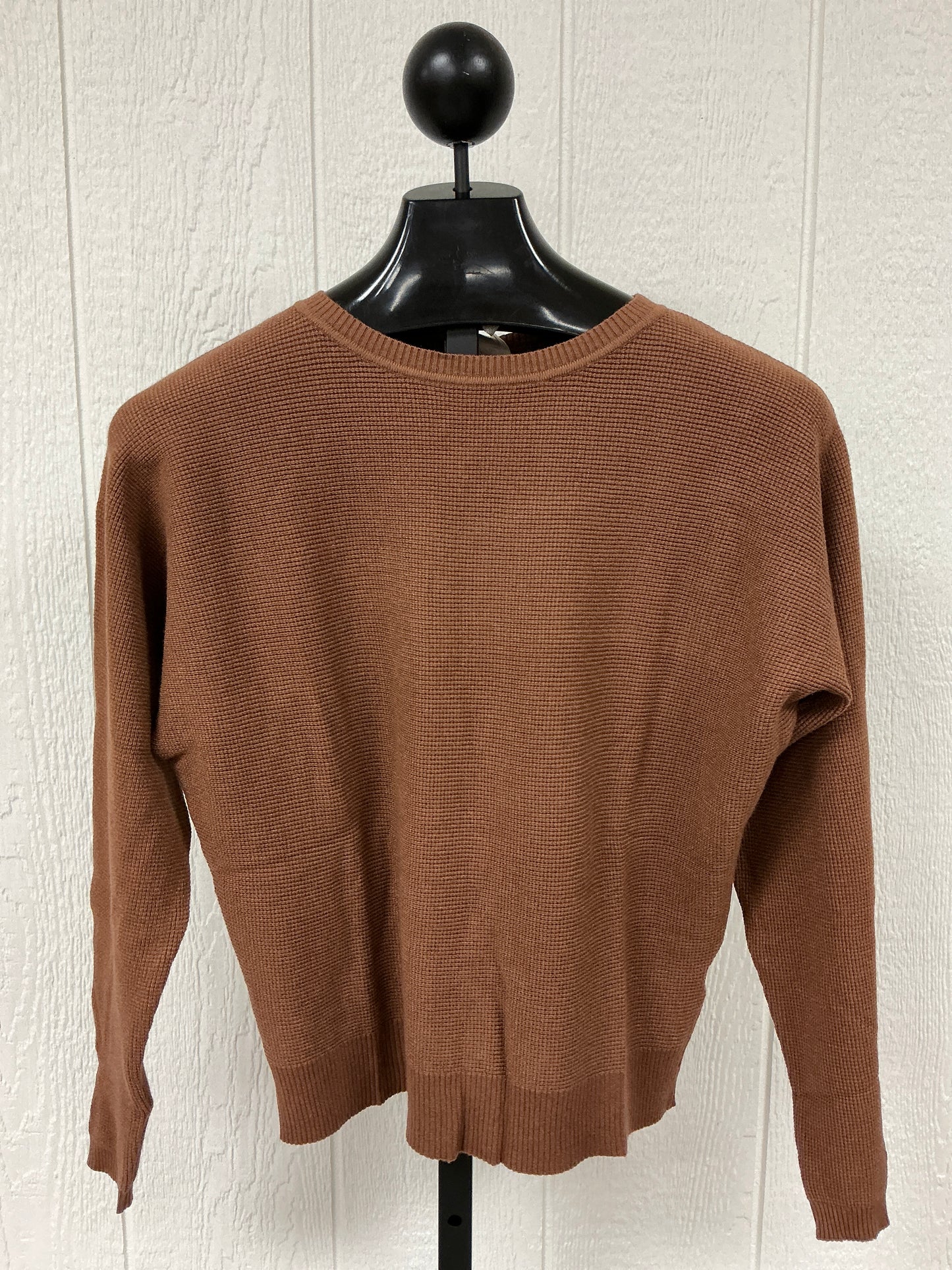 SOFT FINE GAUGE MINI WAFFLE DOLMAN