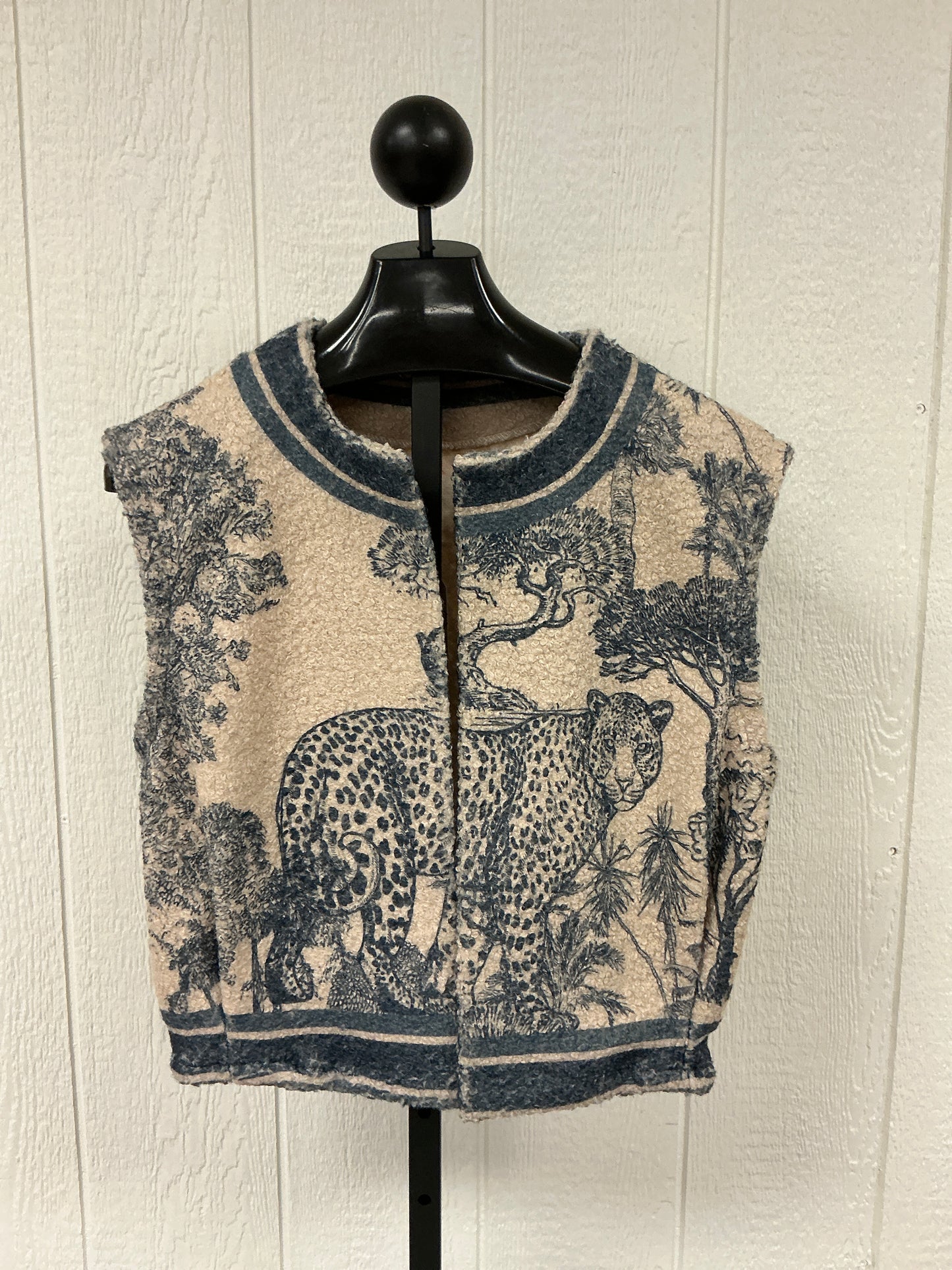 BLUE PRINT VEST(25663