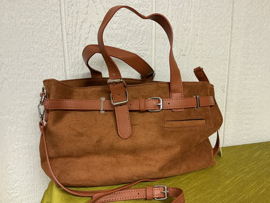 SUEDE HANDBAG (MA9227