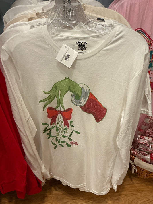 GRINCH HAND W/STONES(08673