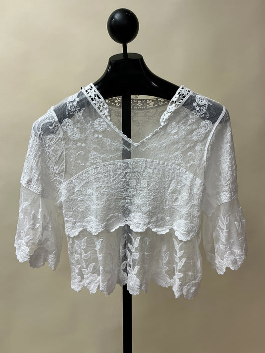 FLORAL BELL SLV P/OVER