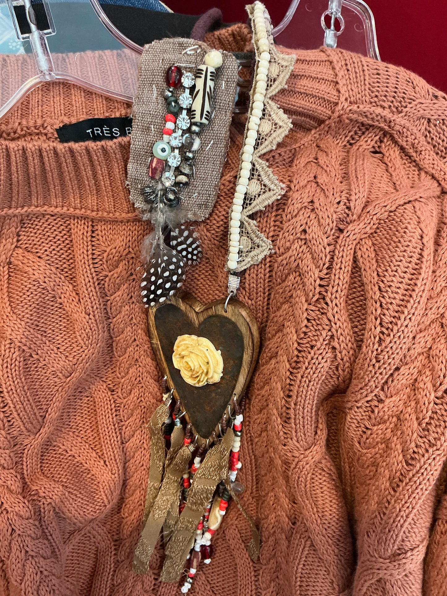 RARE BIRD NECK(08665