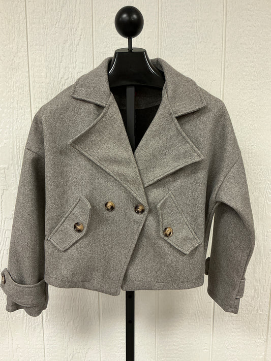 GRAY SHORT JKT(80301