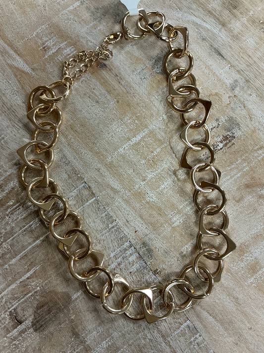 GOLD LINK NECKLACE