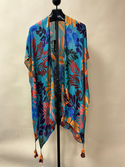 SEA BLUE KIMONO