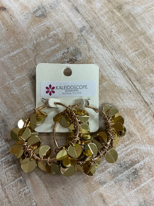 TASSEL HOOP EARRINGS