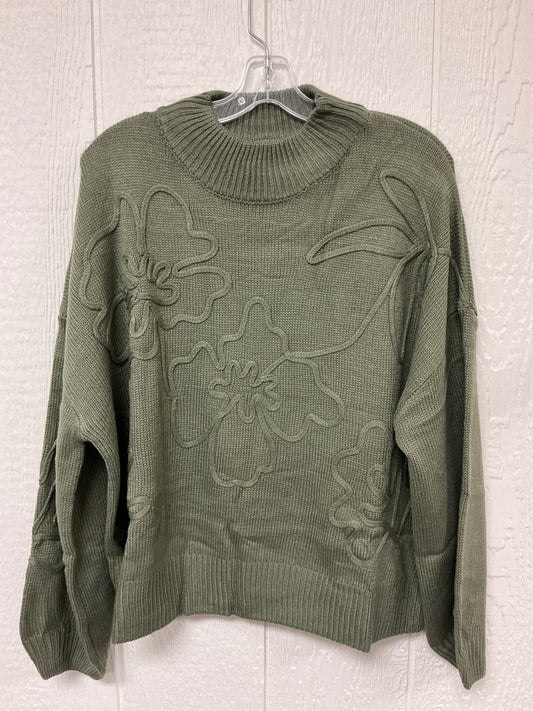 BRAID FLOWER SWEATER(PSW3380-X