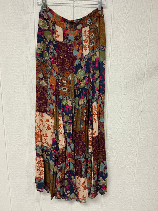 PLUM PATCH PANT W/RUFFEL(EB99001