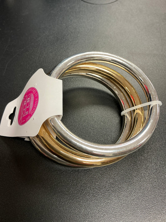 GOL/SLV BANGLE SET (TB9646GNRS