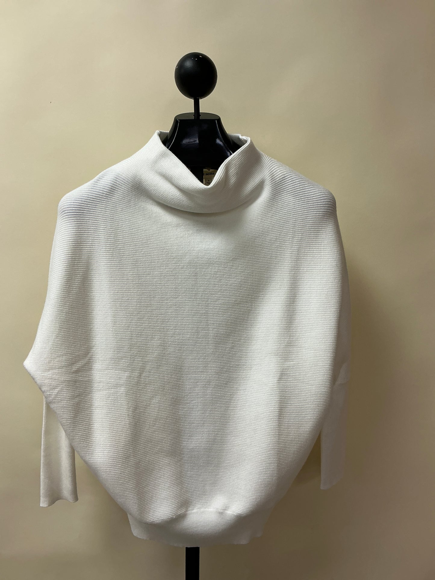 DOLMAN SLV SLOUCH MOCK NECK P/OVER