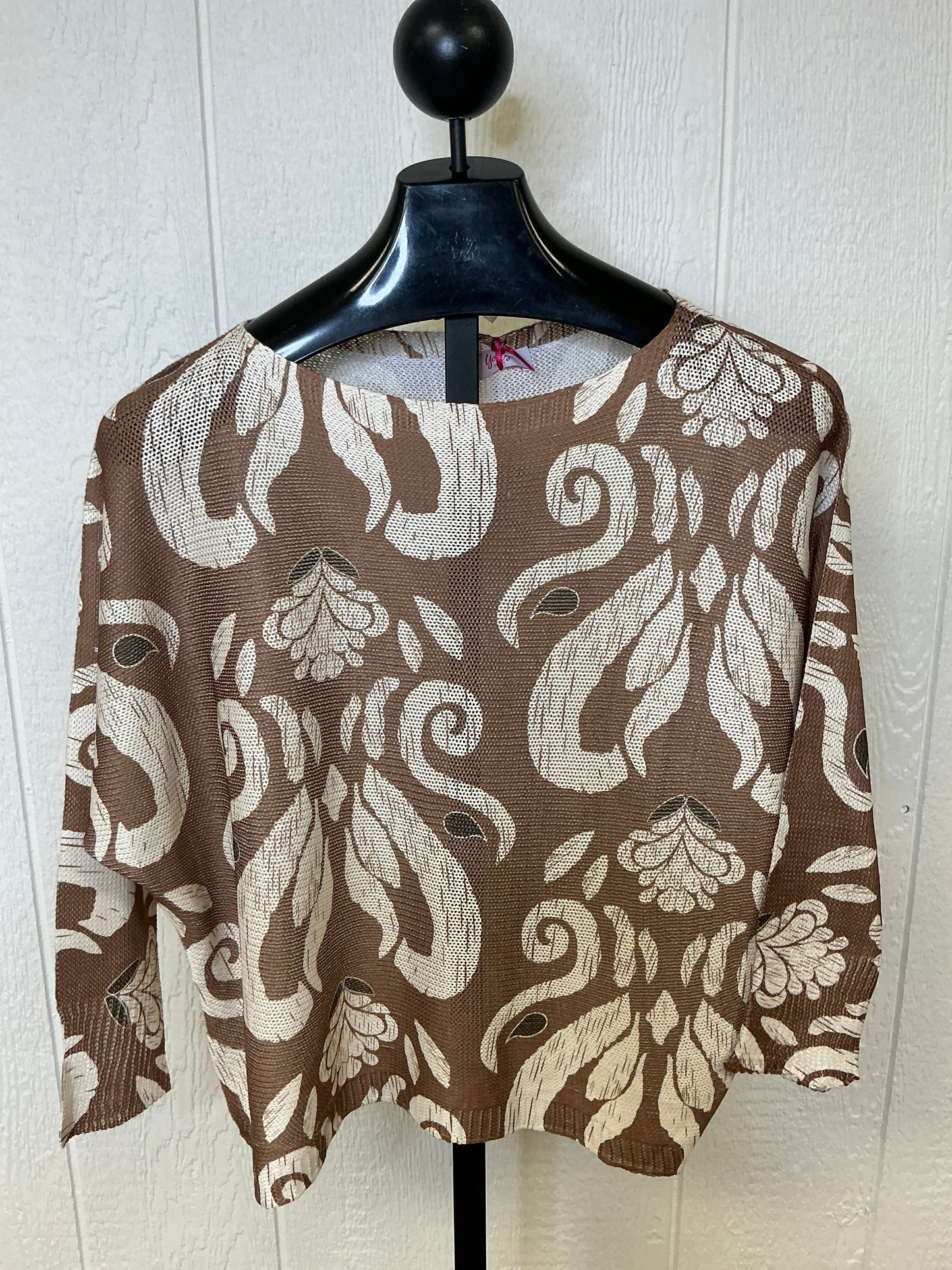 SCREEN PRINT SWEATER (09066