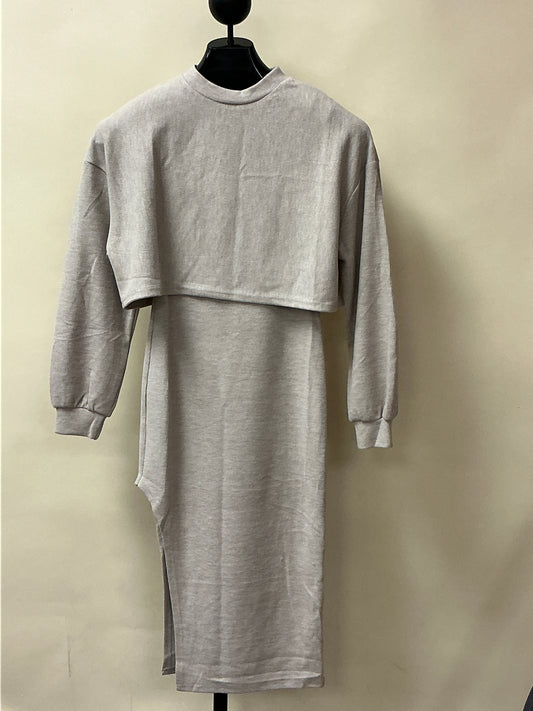 TANK DRESS W/ OVERSHIRT-PP