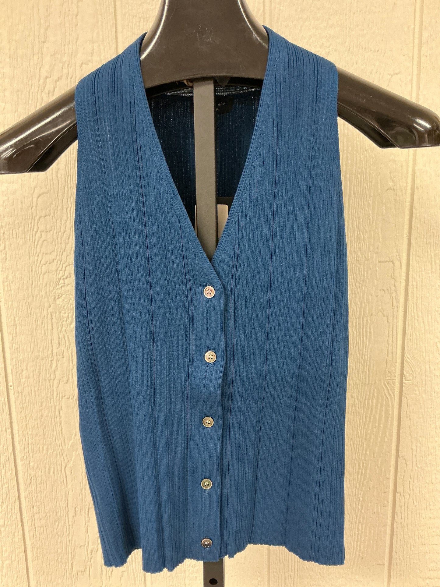 V/NCK BUTTON DOWN SWEATER