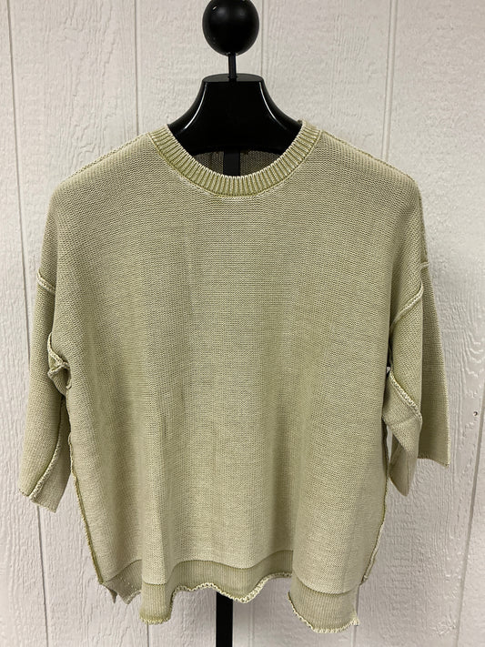 MATCHA LATTE HALF SLV TOP(ET24125